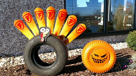 Thanksgiving Turkey Tire